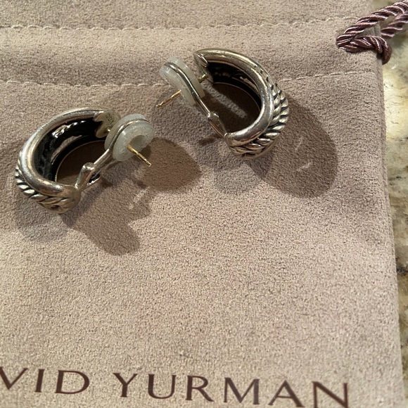 Authentic David Yurman Crossover Earrings - Picture 3 of 6